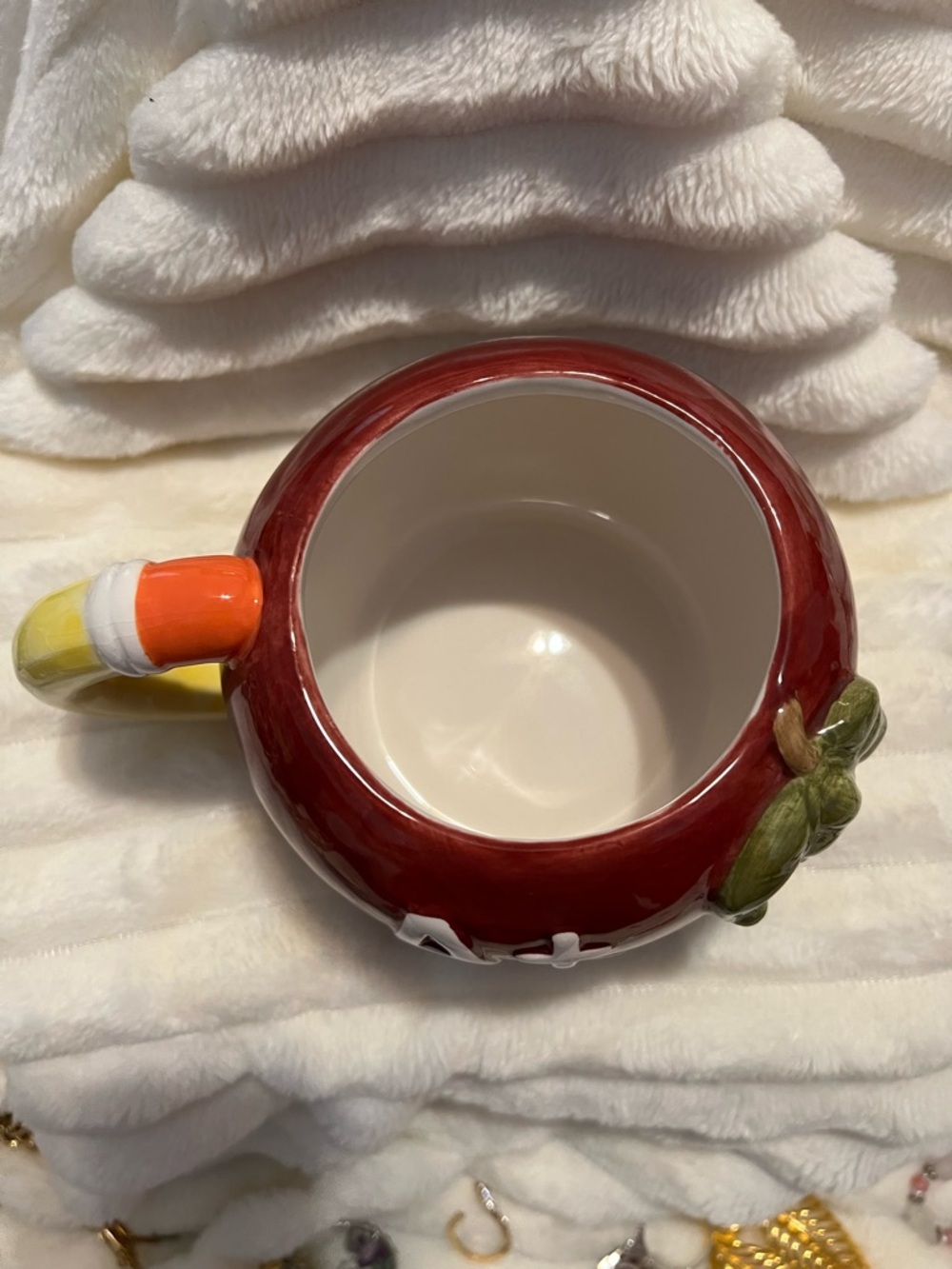A+ Teacher Apple Mug with Pencil Handle - Vintage - Picture 4 of 6